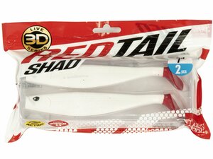Виброхвосты LJ 3D Series RED TAIL SHAD 7.0in (17.80)/PG35 2шт., фото 5