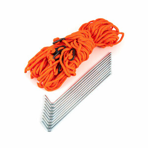 Тент туристический со стойками СЛЕДОПЫТ, двухсторонний, 4x6 м/4/, фото 7