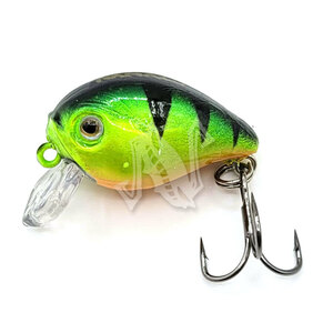Воблер Namazu Crystal Crank, L-27мм, 2,4г, крэнк, медленно тонущий (0,5-1,0м), цвет №3, фото 2