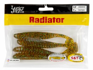 Виброхвосты съедоб. искусст. LJ Pro Series RADIATOR 5.0in (12.50)/PA19 4шт., фото 4