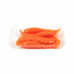 Виброхвост YAMAN PRO Boost Up, р.2,5 inch, цвет #03 - Carrot gold flake (уп. 6 шт.), фото 6