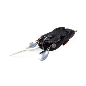 Мышь-незацепляйка Namazu MOUSE с лепестками, 76 мм, 26 г, цвет 15, крючок-двойник YR Hooks (BN) #2/0, фото 6