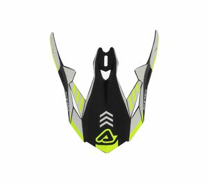 Козырёк Acerbis для шлема X-TRACK 22-06 Yellow-Fluo/Black, фото 1