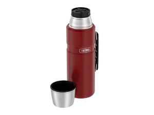 Термос THERMOS KING SK-2020 Rustic Red с ручкой 2л (красный), фото 3