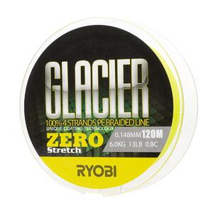 Шнур GLACLER ZERO-120M 0.8/d-0.148mm yellow Ryobi, фото 5