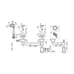 Арматура Omoikiri WK-1.5-UN-IN, фото 2