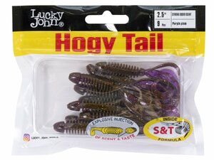 Твистеры съедоб. искусст. LJ Pro Series HOGY TAIL 2,5in (06.35)/S13 9шт., фото 4