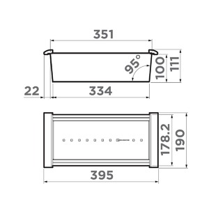 Коландер Omoikiri CO-05-LG, фото 2