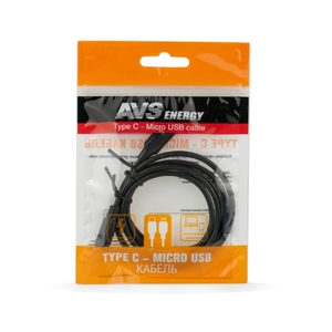 Кабель Type C/Micro-USB AVS TC-MR01, 1 м, фото 6
