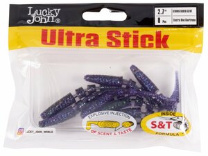 Слаги съедобные искусственные LJ Pro Series ULTRA STICK 2,7in (06.80)/T52 8шт., фото 4