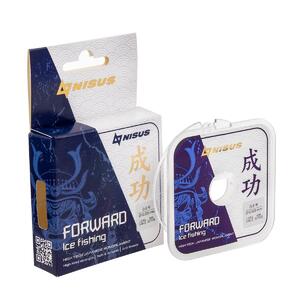 Леска FORWARD ICE FISHING 0,128mm/50m Nylon Transparent (N-FIF-0.128-50) Nisus, фото 2