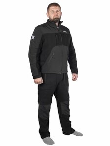 Костюм флис. Norfin POLAR LINE 2 GRAY 05 р.XXL, фото 6