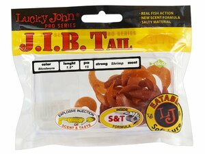 Твистеры съедобные LJ Pro Series J.I.B TAIL 1.5in (03.80)/PA39 15шт., фото 4