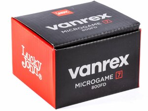 Катушка безынерционная Lucky John Vanrex MICRO GAME 7 800FD, фото 9