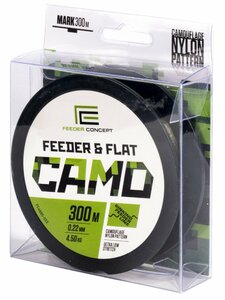 Леска моно. Feeder Concept FEEDER & FLAT Camo 300/022, фото 2