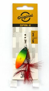 Блесна вращ. Lucky John SPIN X LONG 03 6,0г FT, фото 6