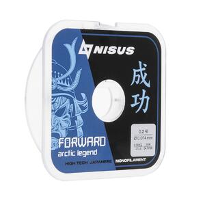 Леска FORWARD ARCTIC LEGEND 0,074mm/50m Nylon Transparent (N-FAG-0.074-50) Nisus, фото 6