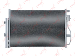 Радиатор кондиционера LYNXauto RC-0009. Для: OPEL Mokka 1.6-1.8 13>, CHEVROLET Aveo(t300) 1.2-1.6 11>