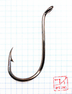 Крючок KOI "BEAK-RING", размер 10/0 (INT), цвет BN (5 шт.), фото 2