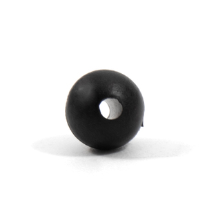 Бусина фидерная Namazu Soft Beads, PVC, d-5 мм, круглая, цв. черный (20 шт.), фото 4