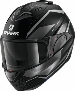 Шлем Shark EVO ES YARI Mat Black/Antracite/Antracite S, фото 1