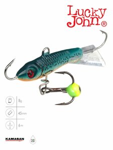 Балансир Lucky John CLASSIC 4.5 с тр. 50мм/53 блистер, фото 2
