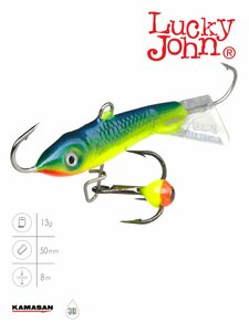 Балансир Lucky John CLASSIC 5 + тр. 50мм/29 блистер, фото 2