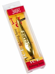 Блесна вертикальная зимняя Lucky John S-5 с тр. 17.0г G блистер, фото 3