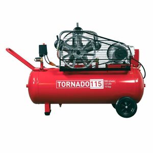 Воздушный компрессор Aurora TORNADO-115, ресивер 110 л, 3 кВт, фото 4