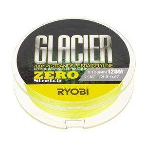 Шнур GLACLER ZERO-120M 0.6/d-0.128mm yellow Ryobi, фото 6