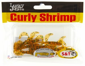 Твистеры съедоб. искусст. LJ Pro Series CURLY SHRIMP 2,0in (05.00)/PA19 10шт., фото 4
