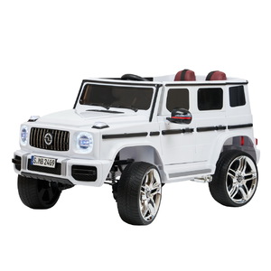 Детский электромобиль Джип ToyLand Mercedes Benz G63 (высокая дверь) Белый, фото 1