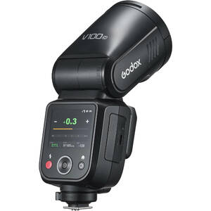 Вспышка накамерная Godox V100C TTL с круглой головкой для Canon, фото 7