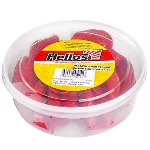 Твистер несъедоб. Kasandra 4"29/10,9см Pepper Red 20шт. (HS-34-030-N-20) Helios, фото 2