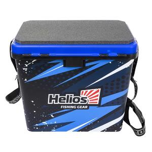 Ящик рыболовный зимний ICE FISHING PERCH односекционный синий (HS-IB-19-IFB-1) Helios, фото 5
