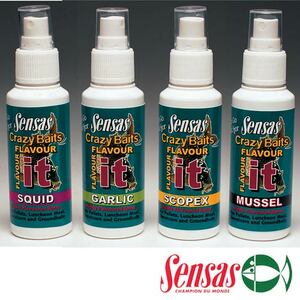 Спрей Sensas Crazy Bait FLAVOURIT SPRAYS Scopex 0.075л, фото 1