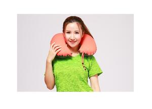 Подушка надувная Green-Hermit Ultralight U Air Pillow SUNGLOW ORANGE/38×30×12CM/45г, TB750226, фото 6