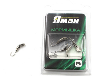 Мормышка "ЯМАН" Комар с отв., цв.NL, р.4, вес 0,5 г (уп. 5 шт.), фото 2
