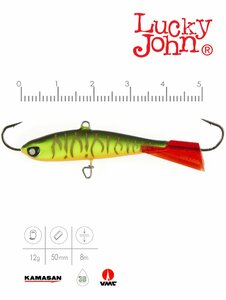 Балансиры Lucky John  5шт набор MIX NORDIC 4 40мм/12HRT/13H/15H/29/301RT 5шт без тройника, фото 12