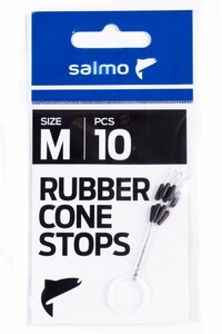 Стопоры резин. Salmo RUBBER CONE STOPS р.002M 10шт., фото 3