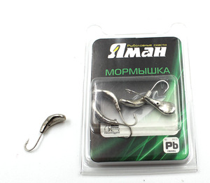Мормышка "ЯМАН" Комар с отв., цв.NL, р.5, вес 1,0 г (уп. 5 шт.), фото 2