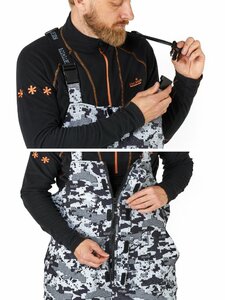 Костюм зим. Norfin EXPLORER 2 CAMO 06 р.XXXL, фото 7