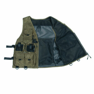 Жилет профессиональный рыболовный "СЛЕДОПЫТ" Fishing Mesh Vest Backpack, р. XL, фото 4
