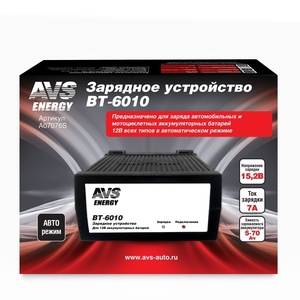 Зарядное устройство - источник питания AVS Energy BT-6010 (12В, 7А), фото 8