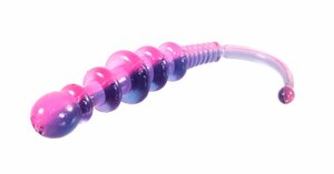 Слаги съедобные искусственные LJ Pro Series TIPSY WORM 2,8in (07.12)/T71 8шт., фото 2