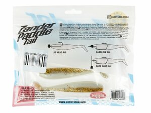 Виброхвосты LJ 3D Series Zander Paddle Tail 4.8in (12.00)/Z03 4шт., фото 5