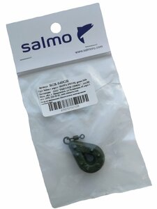 Груз Salmo с вертл. GRIPPA SWIVEL green 040г, фото 2
