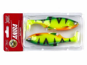 Виброхвосты LJ 3D Series ANIRA SOFT SWIM 5,0in (12,70)/A01 2шт., фото 4