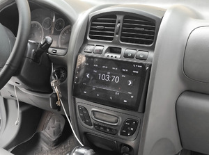 Рамка для UMS HYUNDAI Santa Fe Classic 2000-2012, 9", фото 5