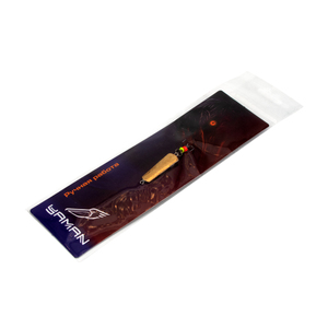 Блесна вертикальная "ЯМАН" СС c тройником, размер 27 мм, вес 2 г, цвет никель/латунь, фото 7